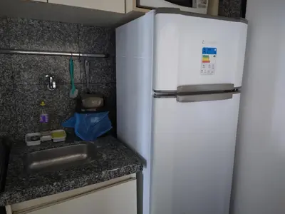 A cozinha ou kitchenette de Iracema Flat 501 Fortaleza