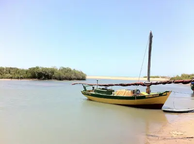 Paisagem natural perto da casa de hóspedes