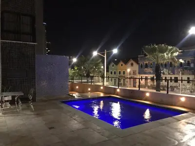 A piscina em ou perto de 202 Flat mobiliado Praia de Iracema