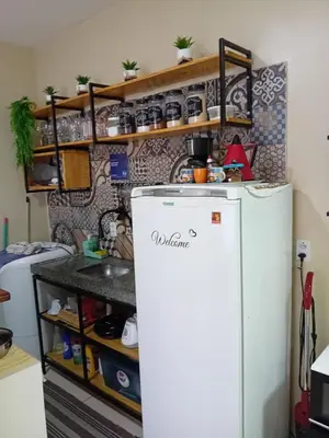 A cozinha ou kitchenette de Apartamento BEIRA MAR