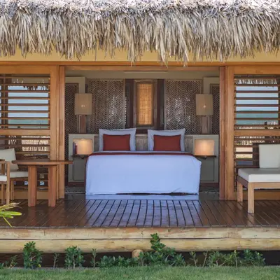Um pátio ou outra área exterior em Jaguaríndia Village