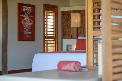 Uma cama ou camas num quarto em Jaguaríndia Village