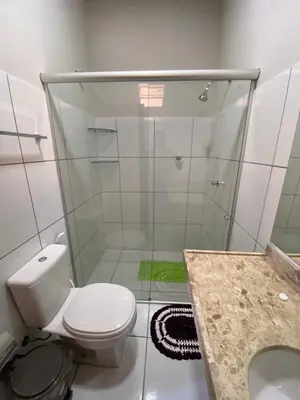 Uma casa de banho em Pousada Carmela