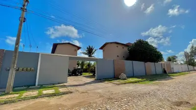 O edifício onde o apartamento está situado