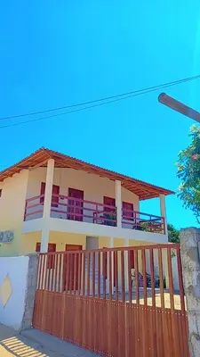 O edifício onde a casa de hóspedes está situado
