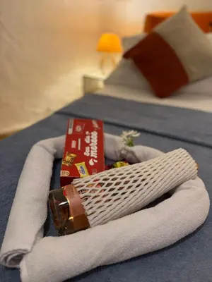 Uma cama ou camas num quarto em Pousada JeriMagia