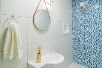 Uma casa de banho em Pousada Zé Patinha