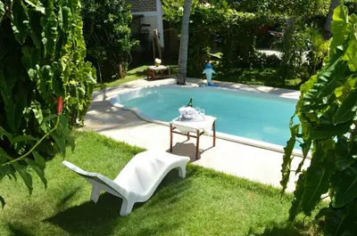 A piscina em ou perto de Butterfly House
