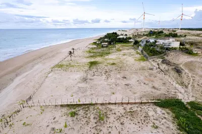 Paisagem natural perto da casa de férias