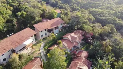 O edifício onde o apartamento está situado