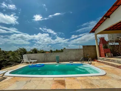 A piscina em ou perto de Vila Vintém Chalés