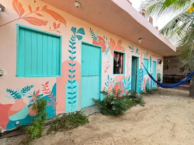 A planta de Hostel Flor da Vida