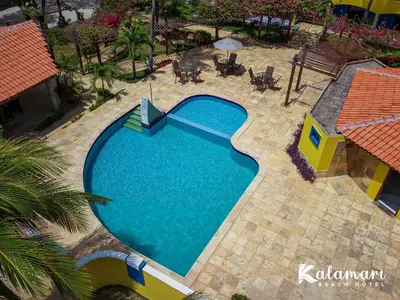 A piscina em ou perto de Kalamari Beach Hotel