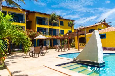 A piscina em ou perto de Kalamari Beach Hotel