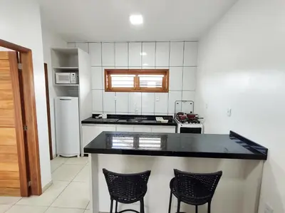 A cozinha ou kitchenette de Pousada Brisas
