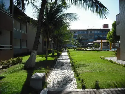 Um jardim no exterior de Van Cartier Beach