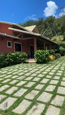 O edifício onde a casa de férias está situado