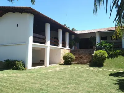 O edifício onde a casa de férias está situado