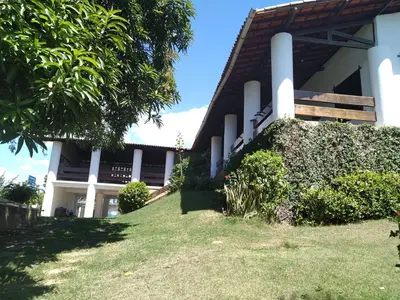 O edifício onde a casa de férias está situado