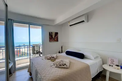 Uma cama ou camas num quarto em Beach Village #403 - Praia do Futuro por Carpediem