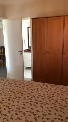 Uma cama ou camas num quarto em Apartamento Aquaville Resort Vista Mar próximo Beach Park Ceará