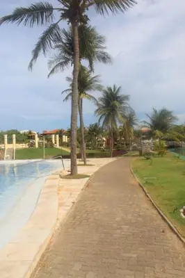 A piscina em ou perto de Apartamento Aquaville Resort Vista Mar próximo Beach Park Ceará