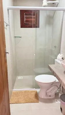 Uma casa de banho em Lounge PDD
