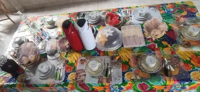 Refeições na casa de hóspedes ou nas proximidades
