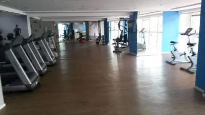 O centro de fitness e/ou as comodidades de fitness de Beach Class - Vista Mar