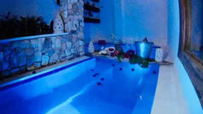 A piscina em ou perto de Pousada Rosa dos Ventos Lagoinha
