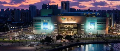 Uma vista geral de Fortaleza ou a vista da cidade a partir do apartamento