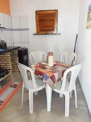 A cozinha ou kitchenette de CHALÉ COQUEIROS