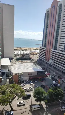 Uma vista do mar geral ou uma vista do mar a partir do apartamento