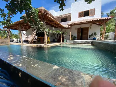 A piscina em ou perto de Pousada Fortal Preá