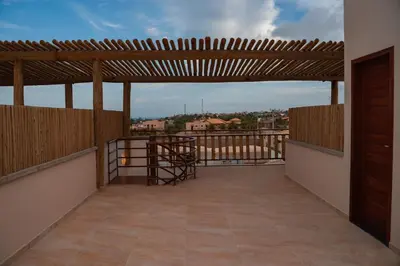 Uma varanda ou terraço em Quality - Boas Vistas