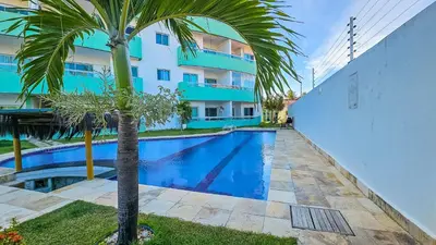 A piscina em ou perto de Aloha Vibes Ap Cumbuco - Green Club