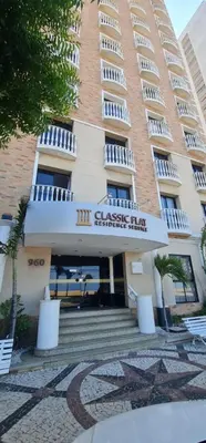 A fachada ou entrada de CLASSIC FLAT RESIDENCE Beira Mar- 1004