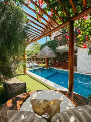 A piscina em ou perto de Pousada Vila Bella Icaraí