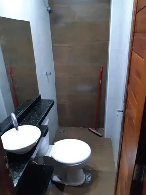 Uma casa de banho em Aconchego do Áureo