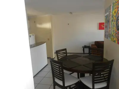 A cozinha ou kitchenette de Apartamento Residence Praia Porto Iracema