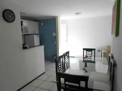 A cozinha ou kitchenette de Apartamento Residence Praia Porto Iracema