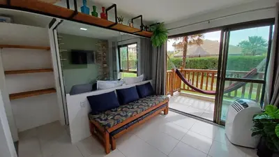 Uma varanda ou terraço em Vg Sun Cumbuco