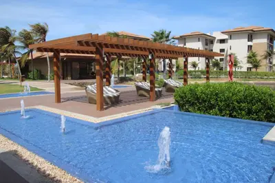 A piscina em ou perto de Mandara Kauai - Apartamento 3 quartos Porto das dunas
