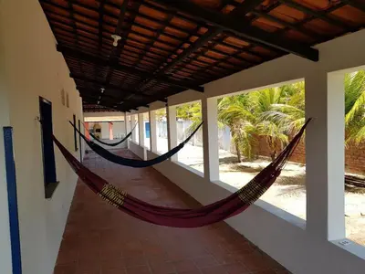Uma varanda ou terraço em Casa em Águas Belas CE