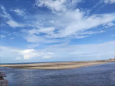 Paisagem natural perto da casa de férias