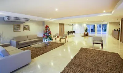 Uma área de estar em VG FUN FLAT