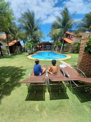 A piscina em ou perto de Pousada Refúgio do Manatí