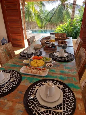 Refeições na casa de hóspedes ou nas proximidades