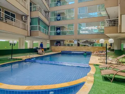 A piscina em ou perto de Aloha Vibes Ap Cumbuco -Beach Place