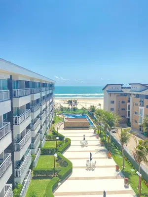 A planta de Beach Way com vista mar ao lado do parque